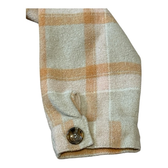 Girls' Star Wars: The Mandalorian Plaid Shacket - Brown/Tan size: Medium - Picture 3 of 10